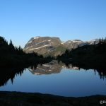 Mt. George V from Ruth Masters Lake Mt. George V from Ruth Masters Lake
